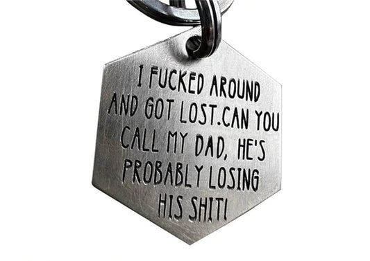 Funny Pet Tag Dog Collar