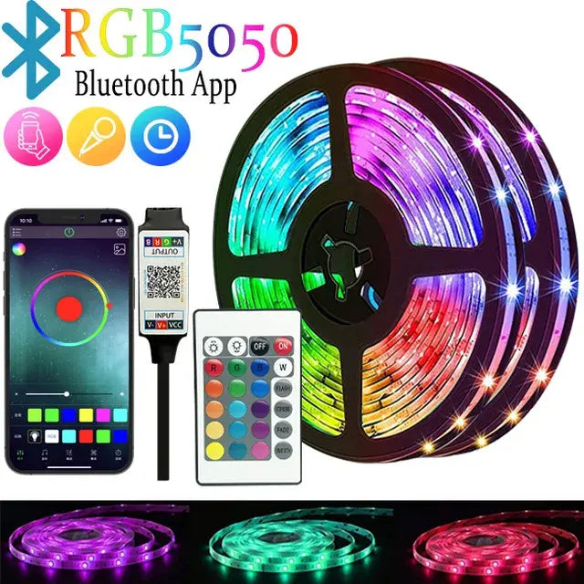 50ft LED RGB Strip Lights