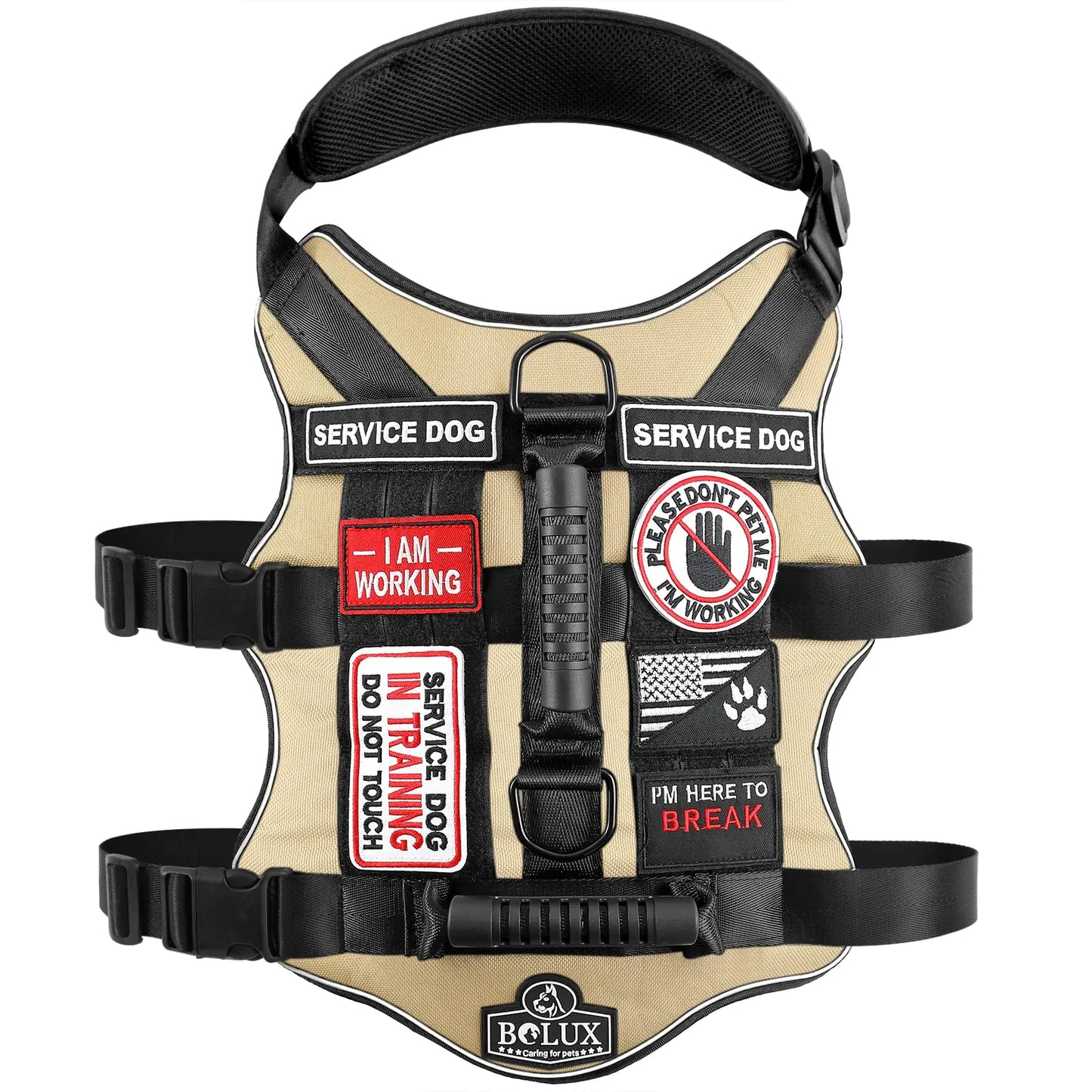 Tactical Service Dog Harness