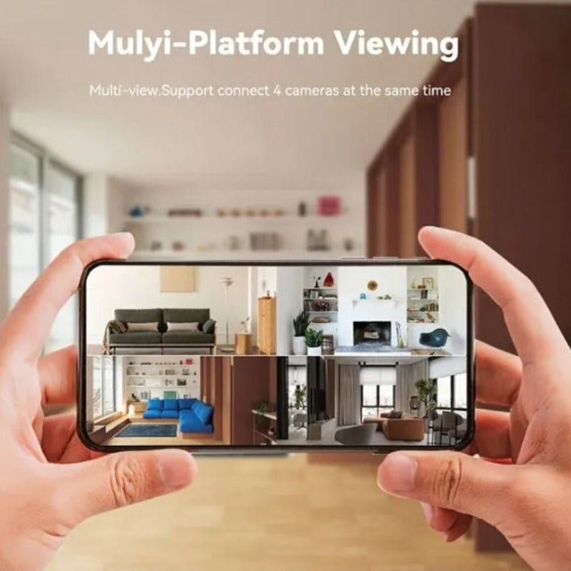 Wireless 1080P 64GB Security Camera with Google Alexa