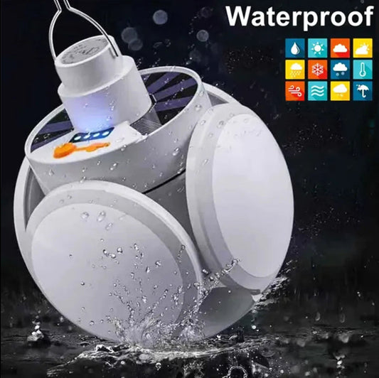 Solar Outdoor Folding Portable LED Light