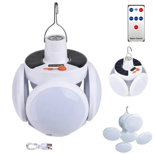 Solar Outdoor Folding Portable LED Light