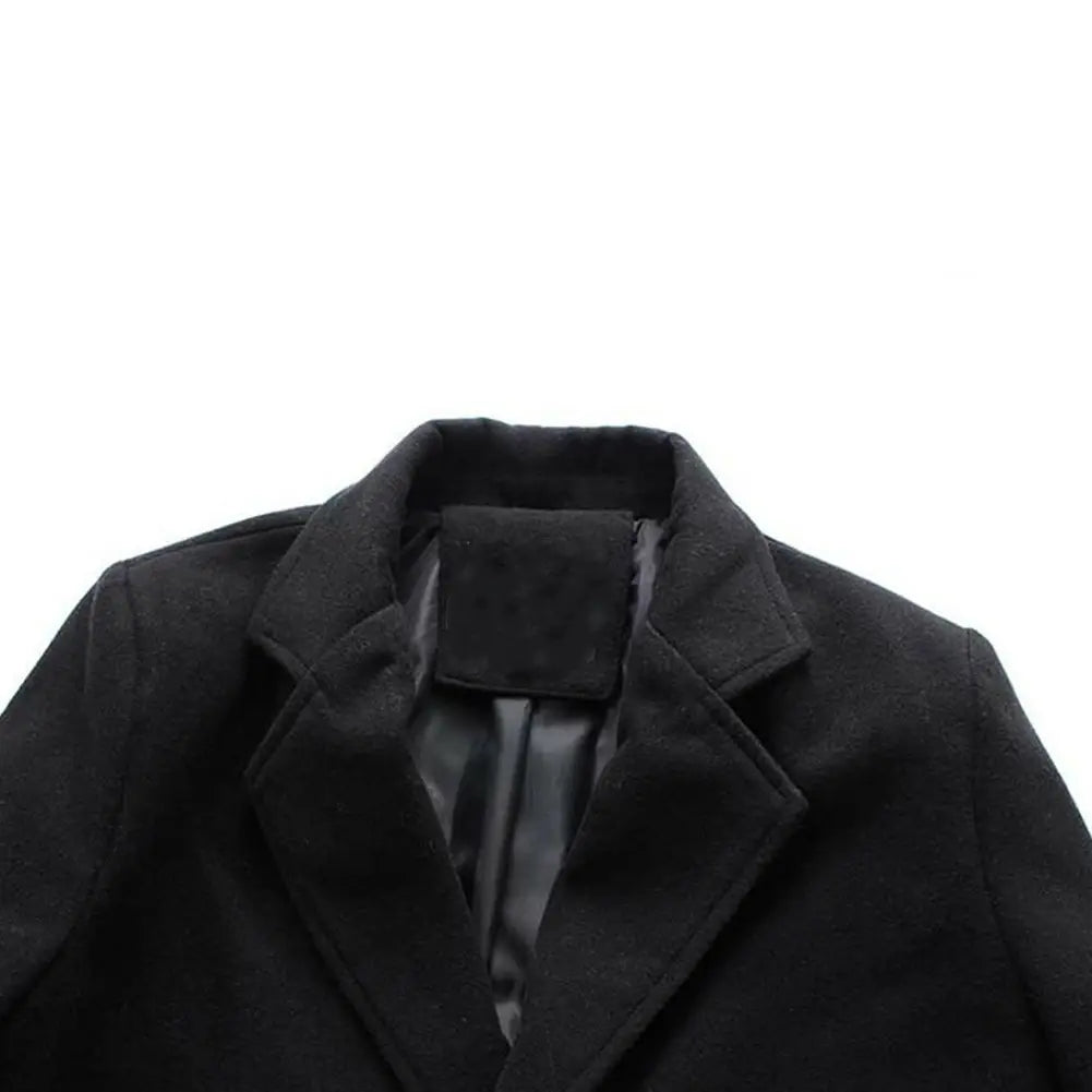 MetroStyle Men’s Woolen Coat