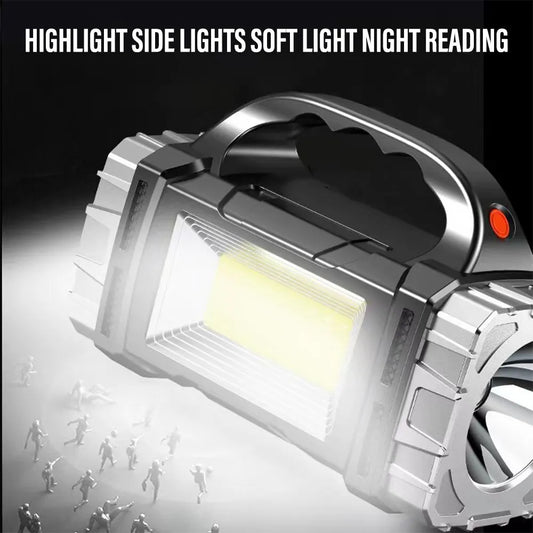 High Power Rechargeable LED Flashlight
