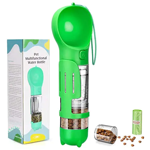 Portable Water & Snack Dog Bottle