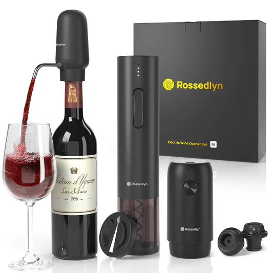 Electric Wine Opener Gift Set