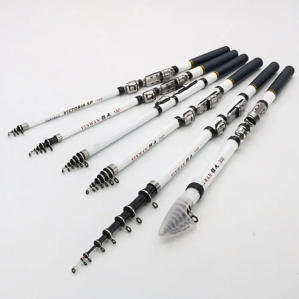 Premium Compactable Carbon Fishing Rod