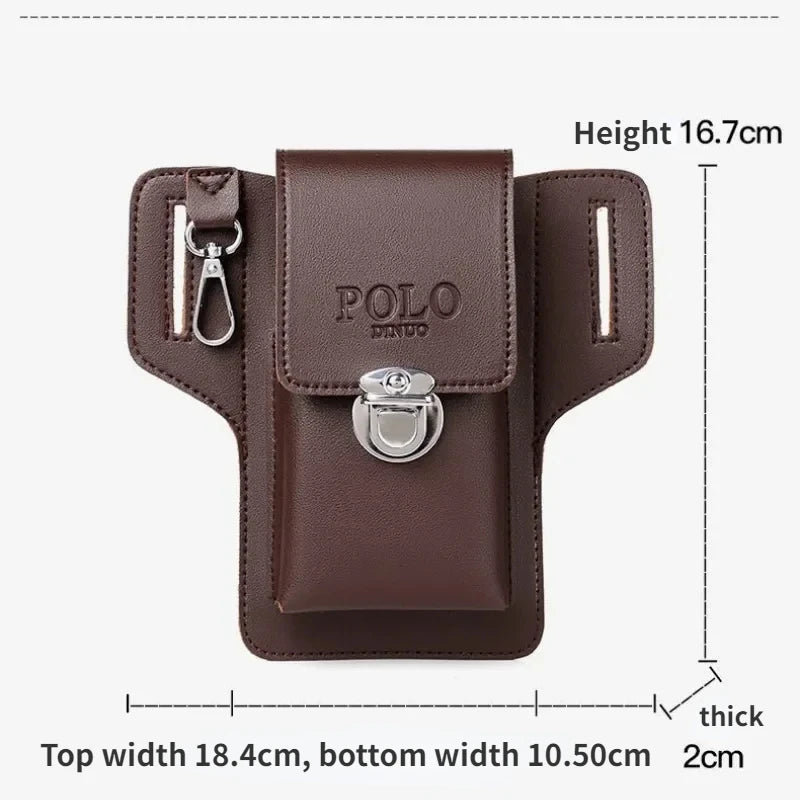 Men's Belt Leather Case