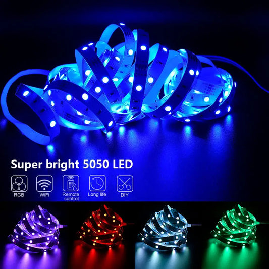 50ft LED RGB Strip Lights