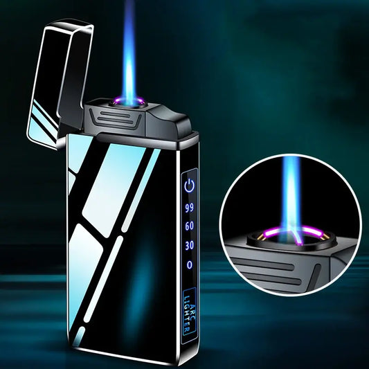 Dual Arc Windproof Rechargeable Butane Lighter
