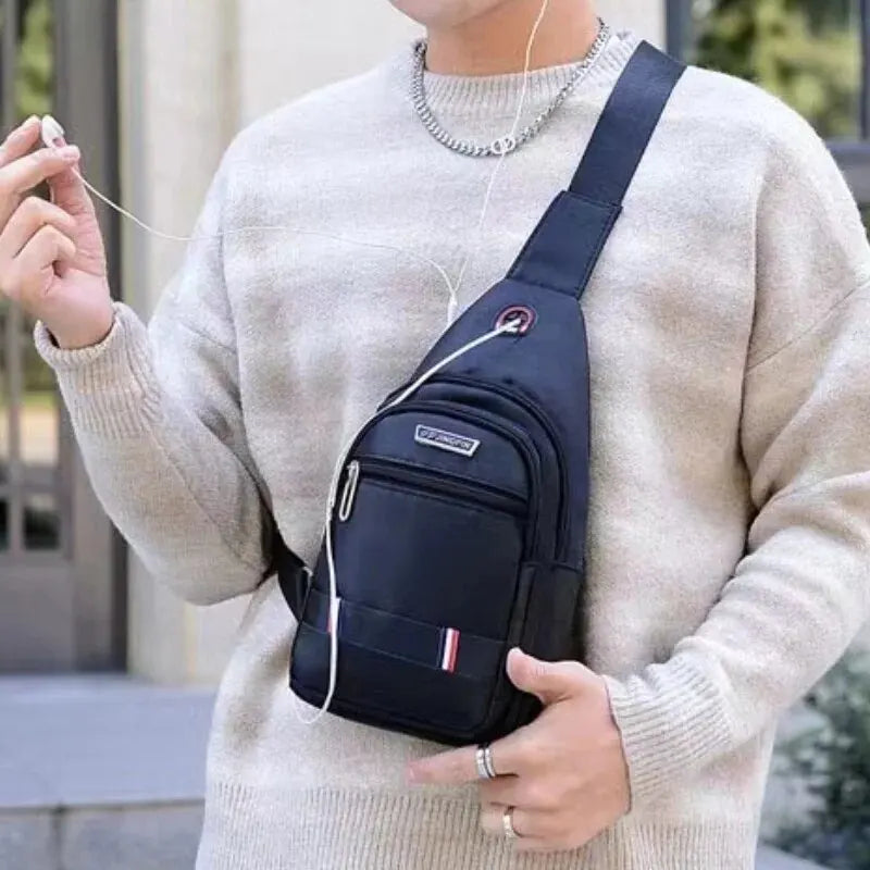Men's Travel Shoulder Bag