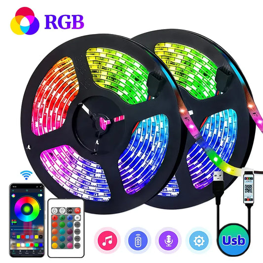 50ft LED RGB Strip Lights