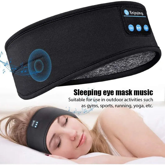 Wireless Headphone & Eye Mask Headband