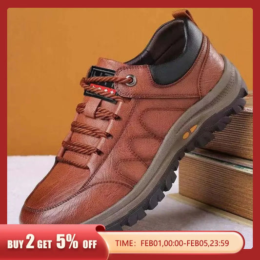 Men's Casual Rugged Slip On Shoes