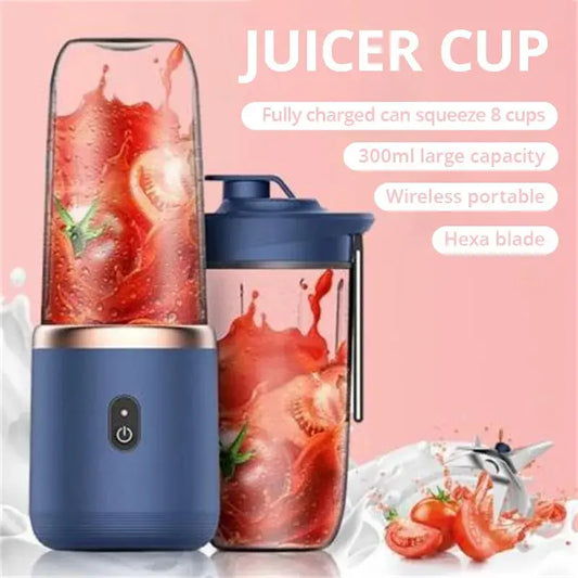 Portable Electric Stainless Steel Juicer