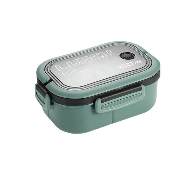 Portable Double Layer Lunch Box