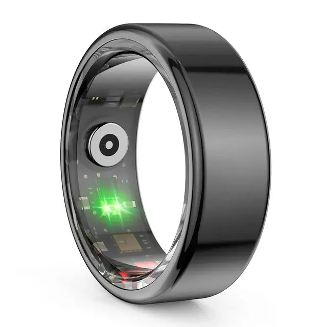 Smart Titanium Waterproof Health Monitoring Ring