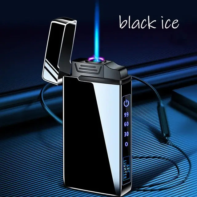 Dual Arc Windproof Rechargeable Butane Lighter