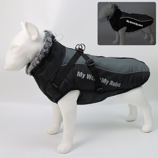 Waterproof Large Winter Dog Clothes