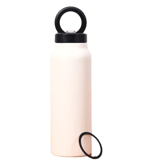 Water Bottle with Magnetic Phone Holder