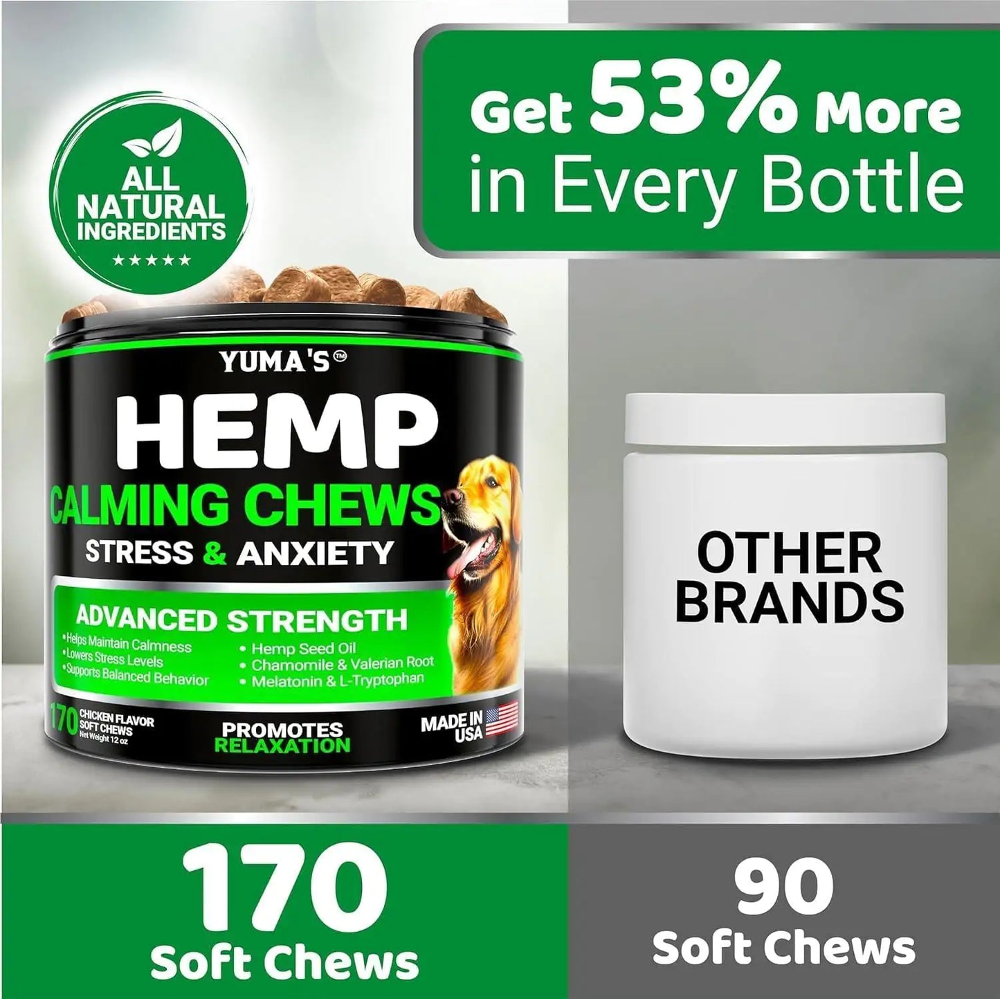 Hemp Calming Chews for Dogs