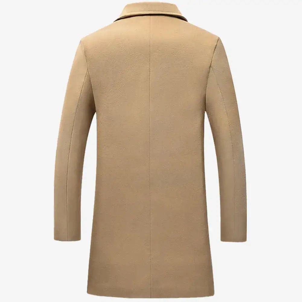 MetroStyle Men’s Woolen Coat