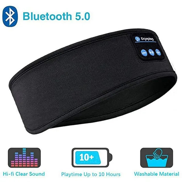 Wireless Headphone & Eye Mask Headband