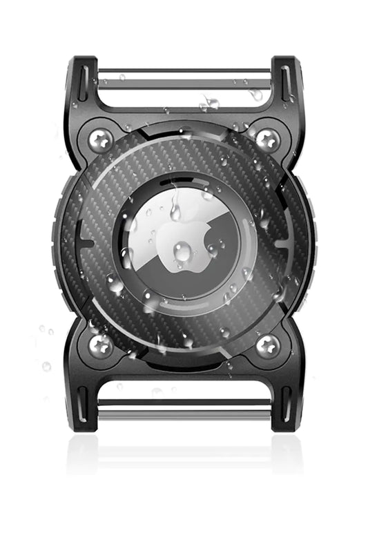 Carbon Fiber Airtag Collar Holder