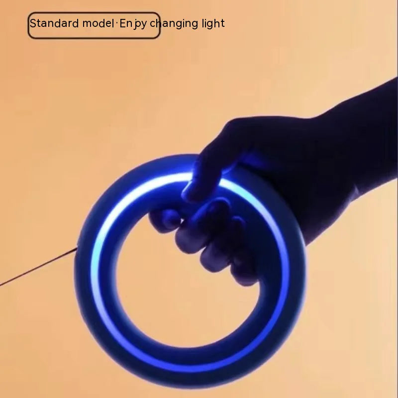 Illuminated Round Retractable Leash