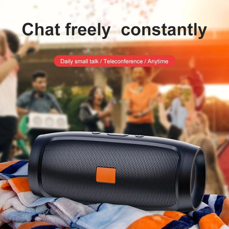Waterproof Bluetooth Stereo Speaker with Subwoofer