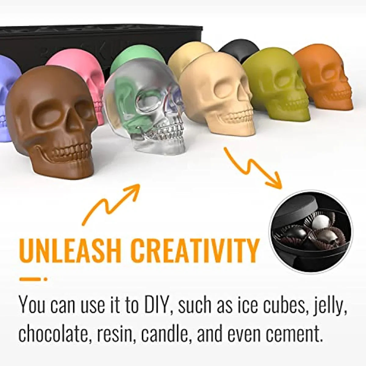 Skull Ice Cube Tray