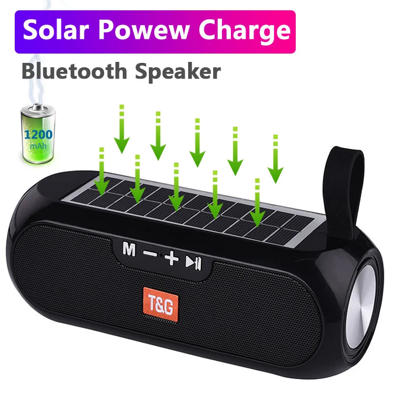 Solar Outdoor Waterproof Speaker