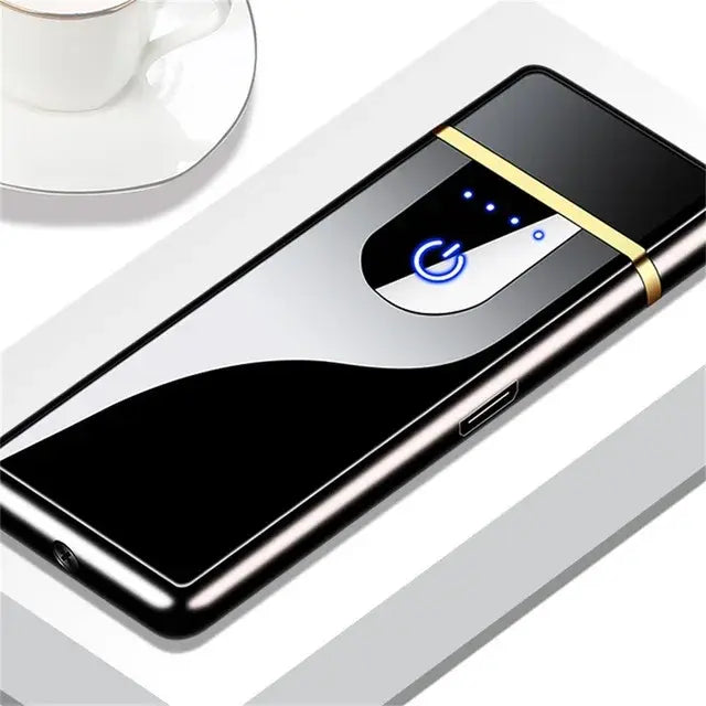 Dual Arc Windproof Rechargeable Butane Lighter