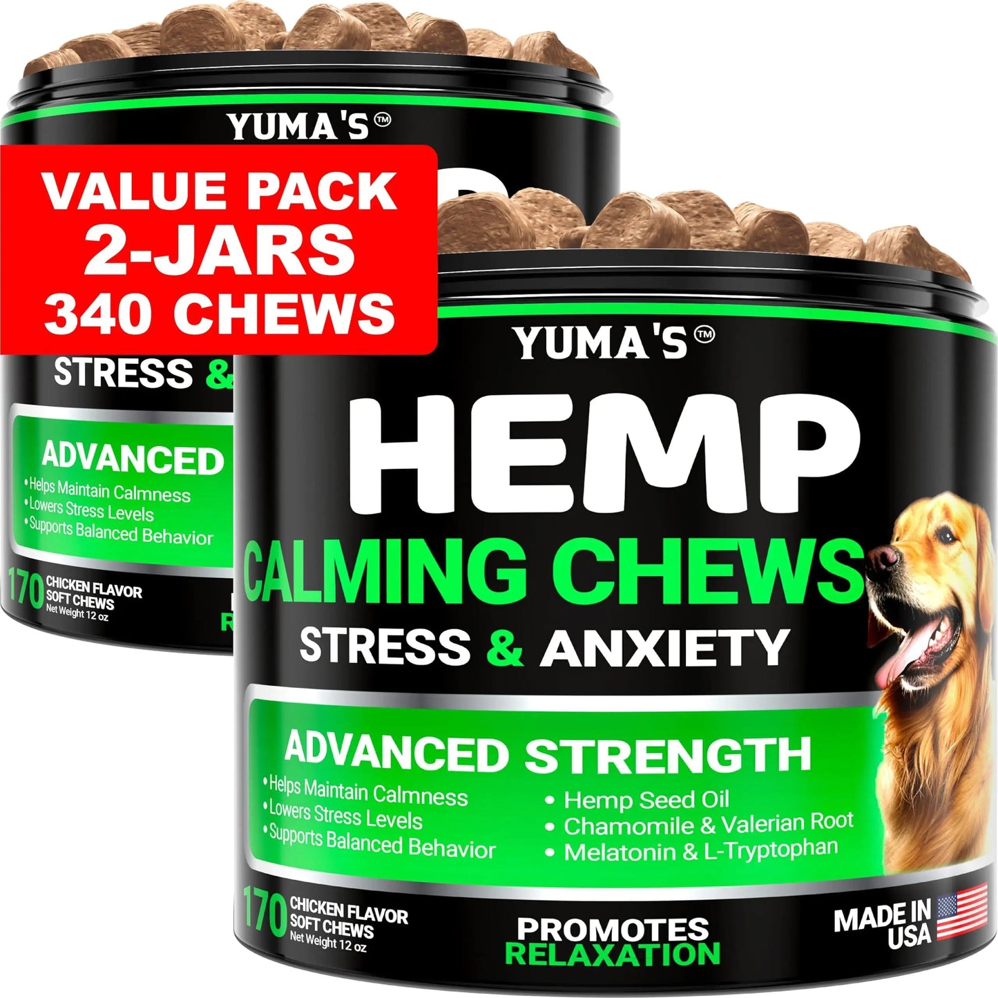 Hemp Calming Chews for Dogs