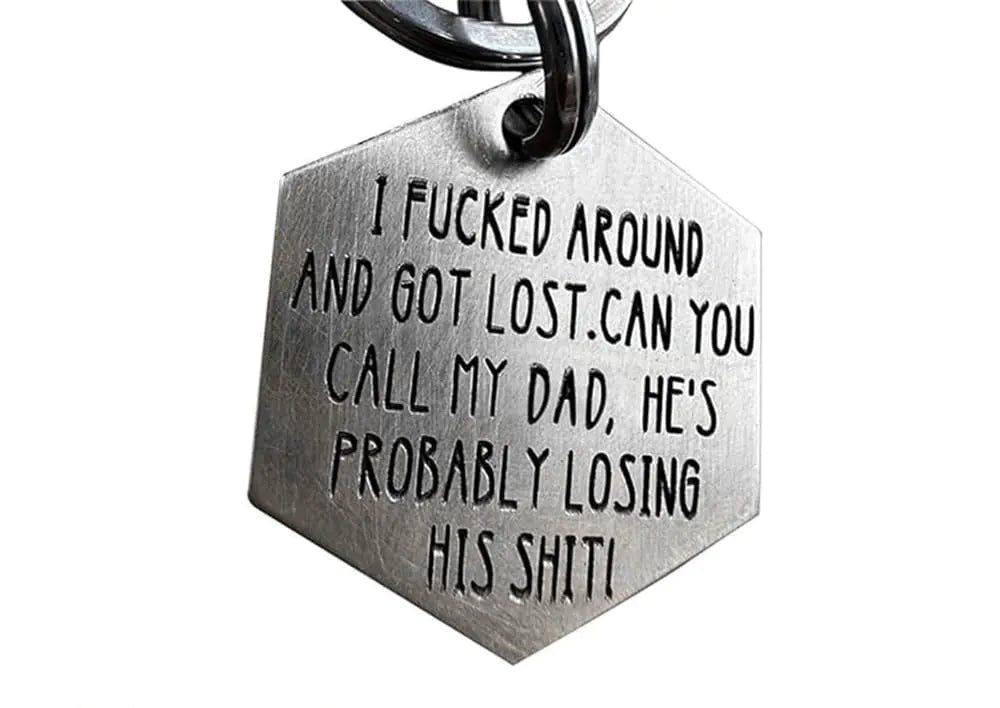 Funny Pet Tag Dog Collar