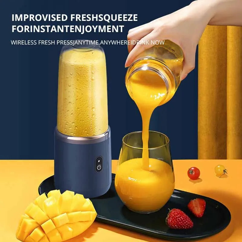 Portable Electric Stainless Steel Juicer