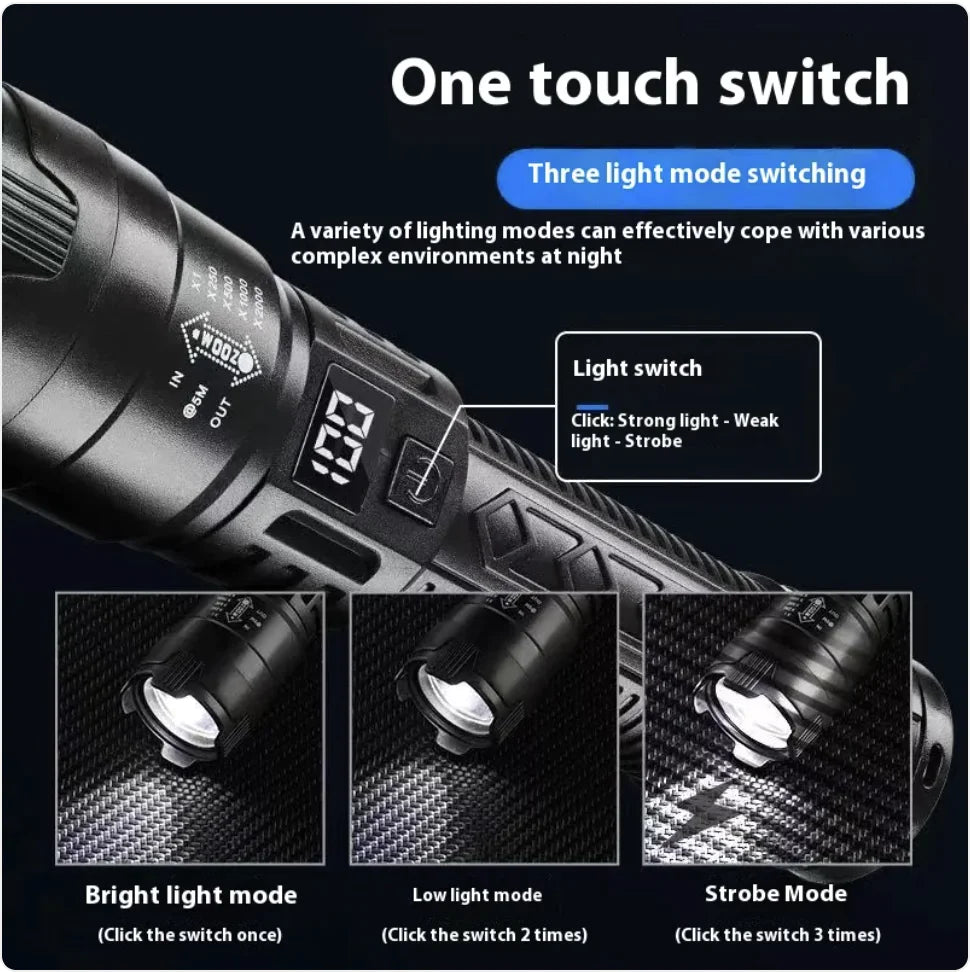 Portable Super Bright Flashlight