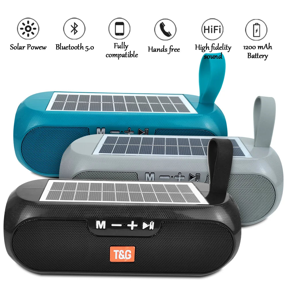 Solar Outdoor Waterproof Speaker