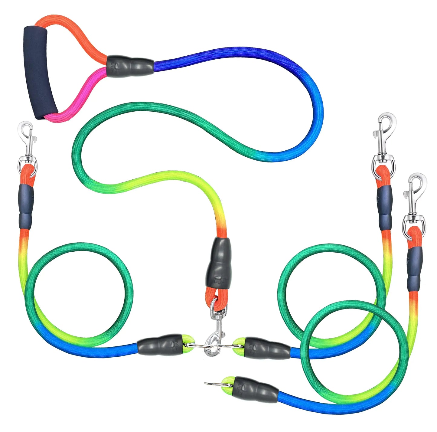 Heavy Duty 3 Dog No Tangle Leash