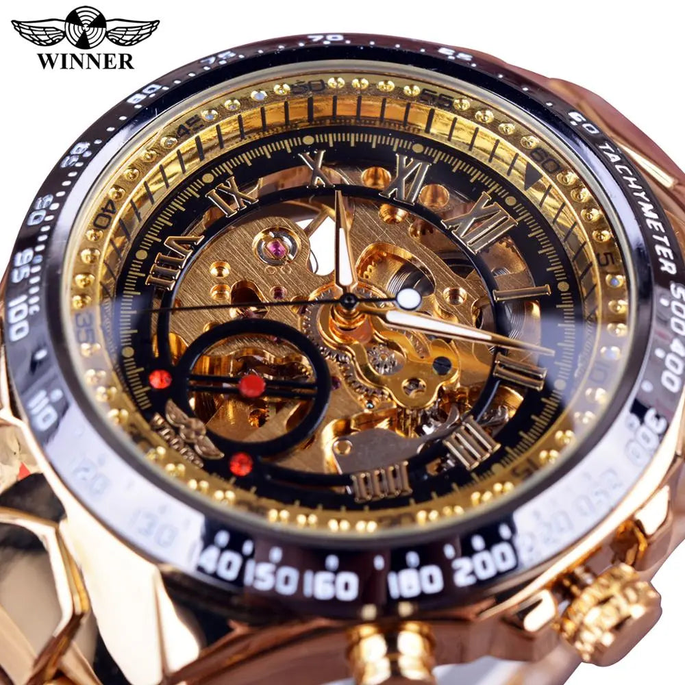 Mechanical Sport Design Mens Watch