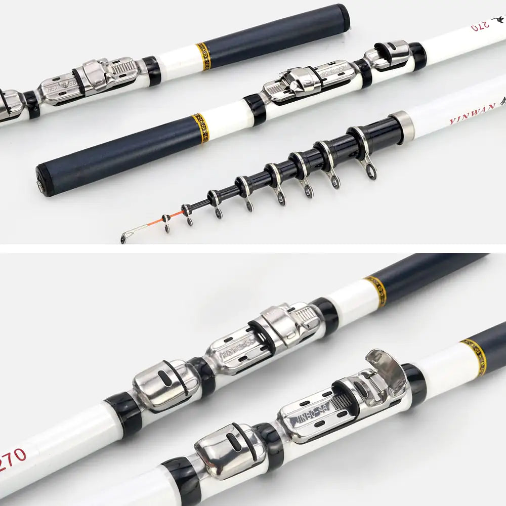 Premium Compactable Carbon Fishing Rod