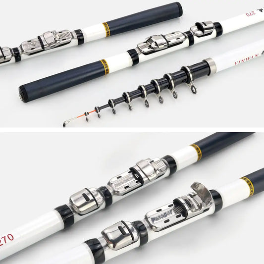 Premium Compactable Carbon Fishing Rod