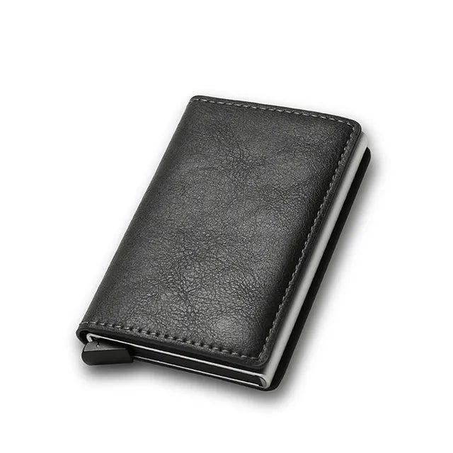 Carbon Fiber RFID Slim Mini Wallet