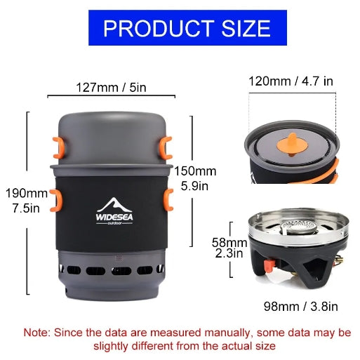 Widesea Camping Cooking System