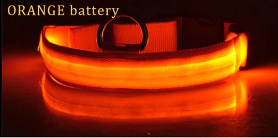 LED Adjustable Flashing Dog Collar