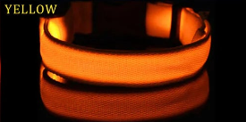 LED Adjustable Flashing Dog Collar