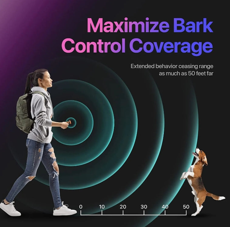 Ultrasonic Dog Repellent Flashlight