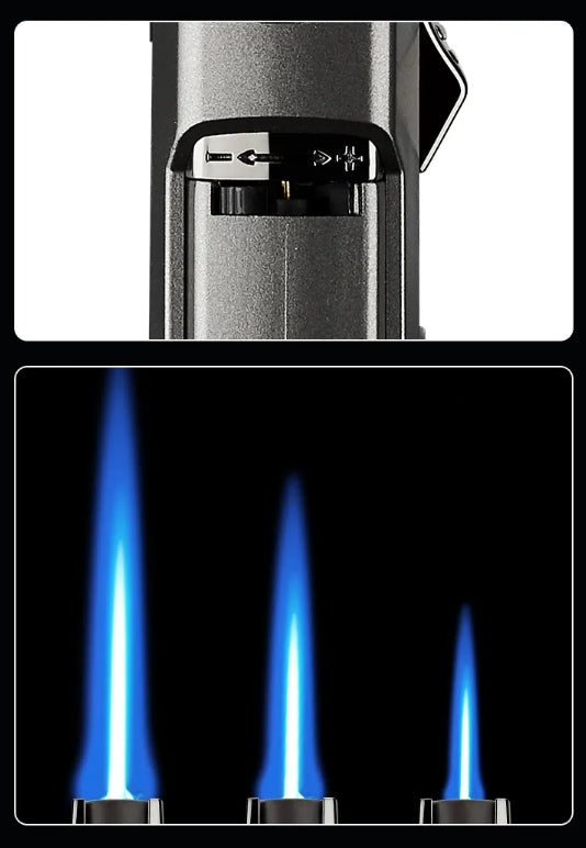Turbo Torch Blue Flame Gas Lighter