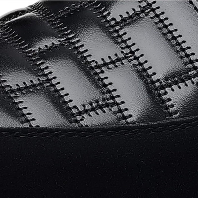 Men's Casual Leather Lace Shoes