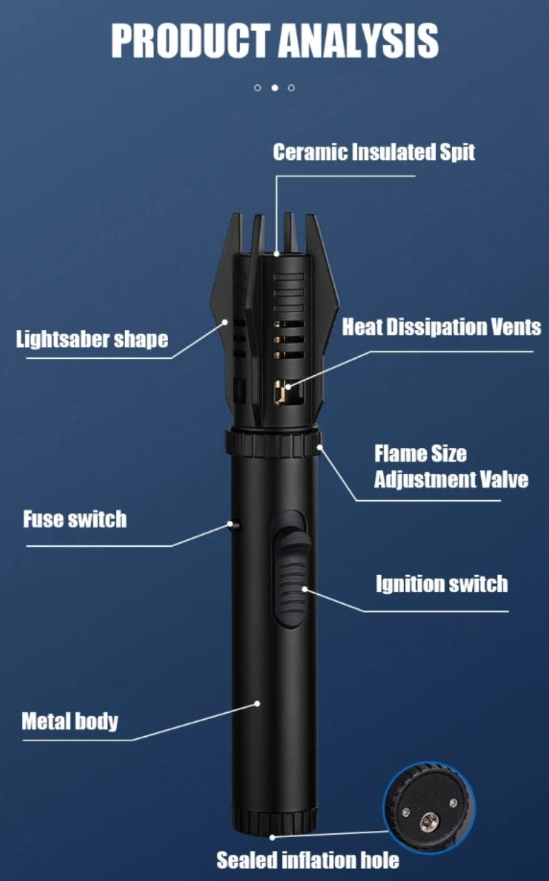 Light Saber Windproof Gas Lighter